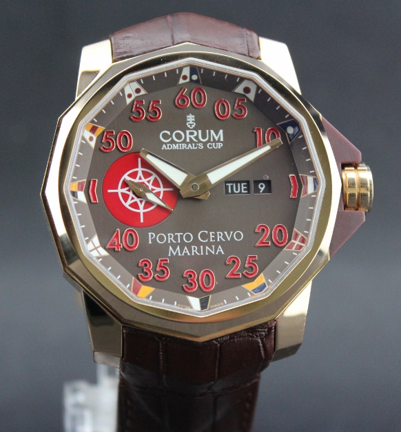 (image for) Corum Ltd. Ed. Admiral's Cup Competition 48 Porto Cervo Marina, Pink Gold